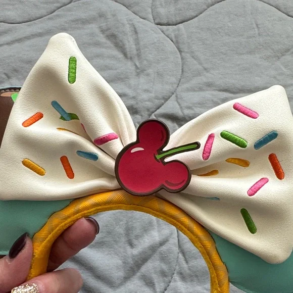 Loungefly Disney Ice Cream theme with Sprinkles  Headband - Picture 3 of 6